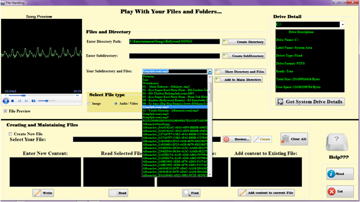 build up my small application